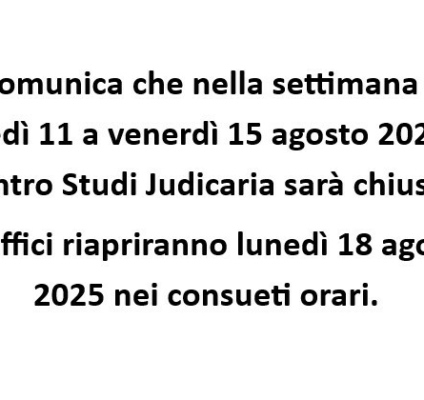 chiusura uffici